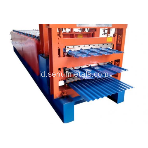 tiga lapisan mesin roll forming